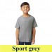 Gildan Softstyle Midweight Youth  gyerek póló rs sport grey